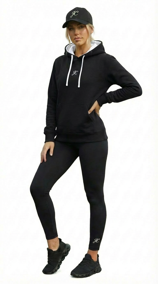 Winter: Heavyweight Fleece Hoodie - Black 🧊